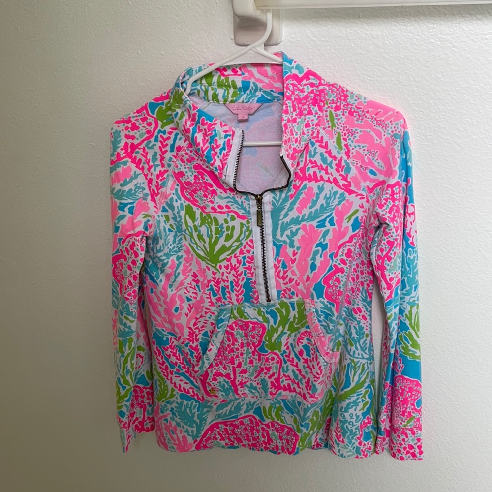 Lilly Pulitzer Quarter Zip XS